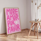 Plakat - More Amor Por Favor II - Baroo Bloom