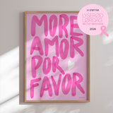 Plakat - More Amor Por Favor II - Baroo Bloom