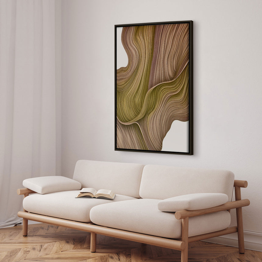 Lærredstryk - Nature Line VI - Alma