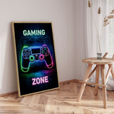 Plakat - Neon Gaming Zone - Andreas Magnusson