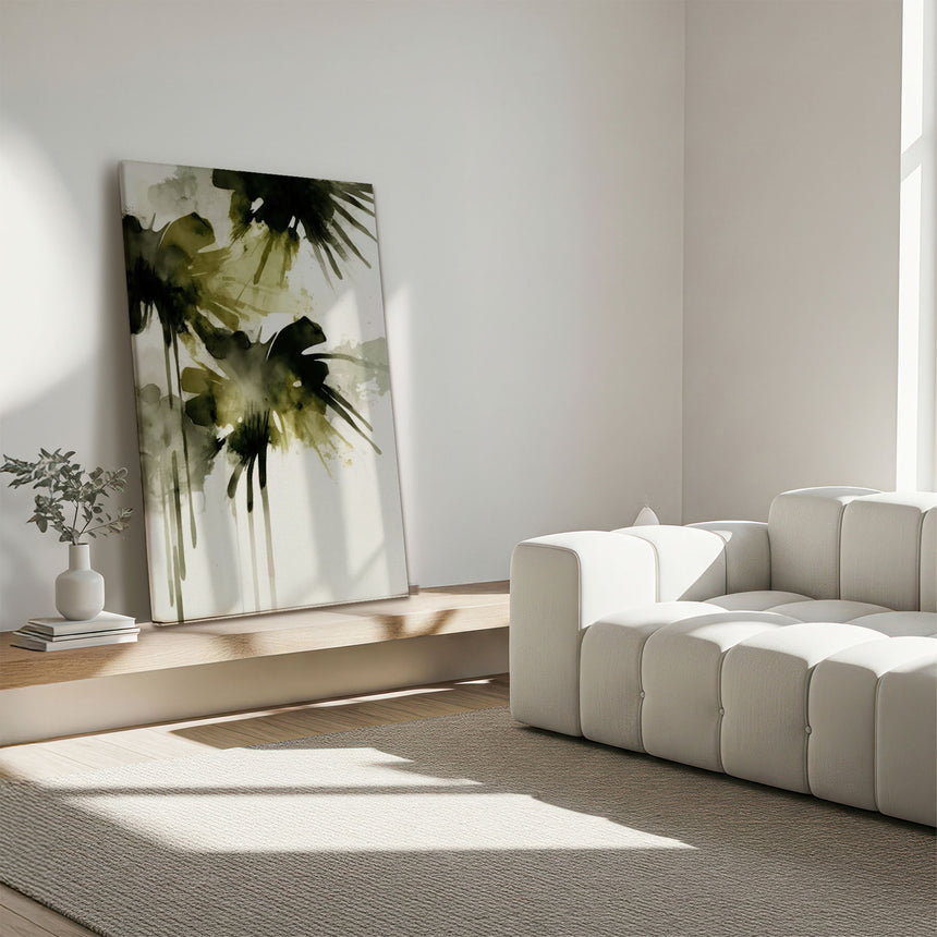 Lærredstryk - Verdant Echoes - Treechild