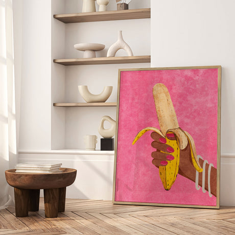 Plakat - Banana in Hand - Raissa Oltmanns