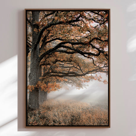 Lærredstryk - Autumn Oaks - Christina Sillen