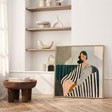 Plakat - Woman in Recline - SHANDU