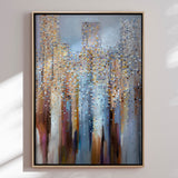 Lærredstryk - City in the Clouds - Ekaterina Ermilkina