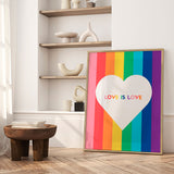 Plakat - Love is Love - Ohkimiko