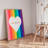 Plakat - Love is Love - Ohkimiko