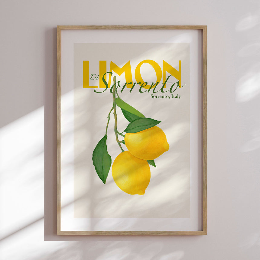 Plakat - Limon Di Sorrento - Jenny Liz Rome
