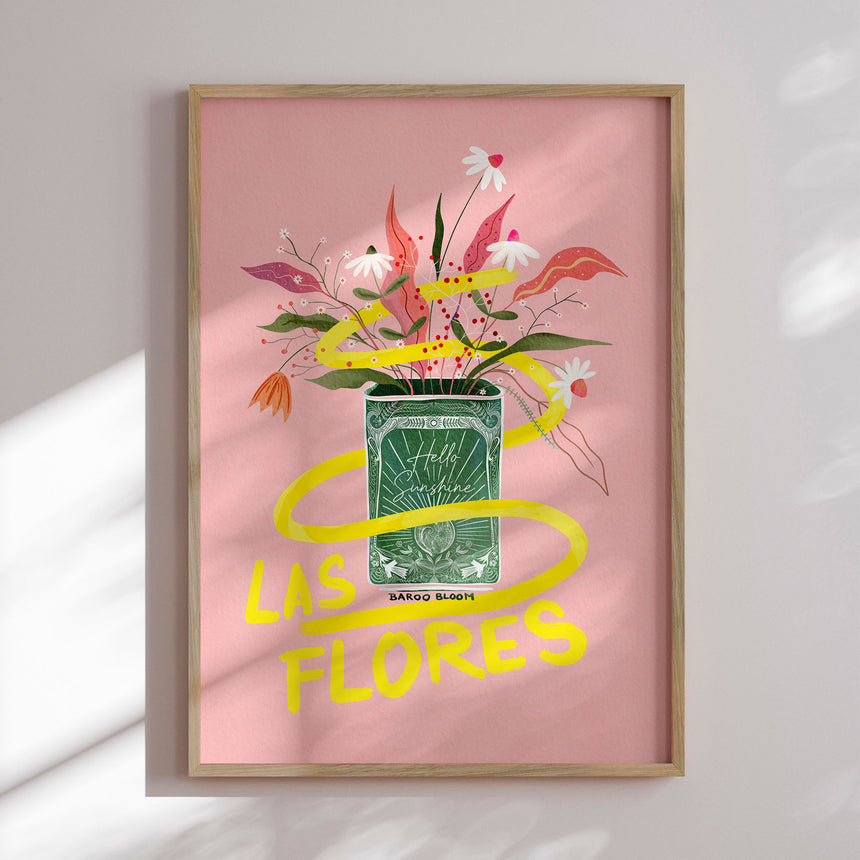 Plakat - Las Flores - Baroo Bloom