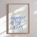Plakat - Happiest by the Ocean - Rio Soléy