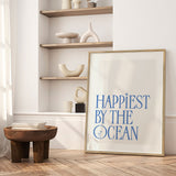 Plakat - Happiest by the Ocean - Rio Soléy