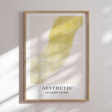 Plakat - Yellow Aesthetic - Anne-Marie Volfova