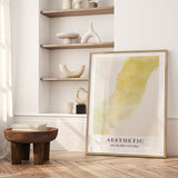 Plakat - Yellow Aesthetic - Anne-Marie Volfova