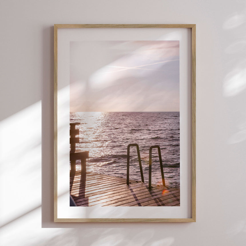 Plakat - Summer Morning Swim - Mareike Böhmer