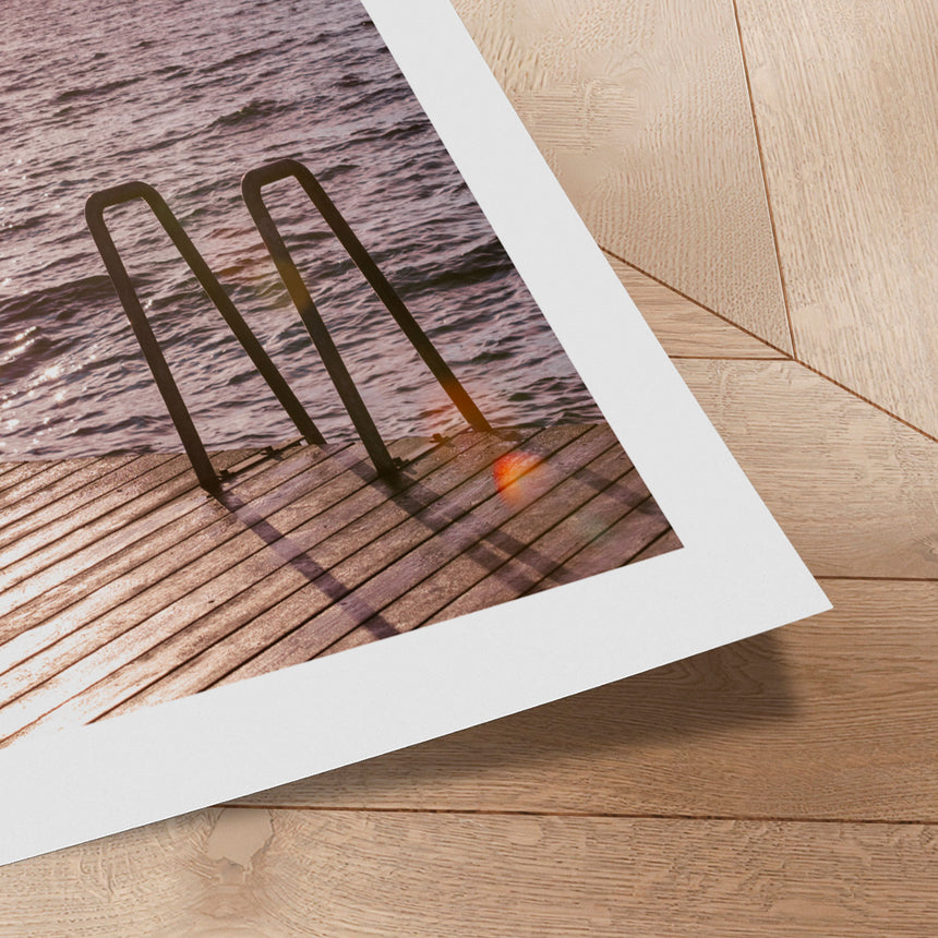 Plakat - Summer Morning Swim - Mareike Böhmer