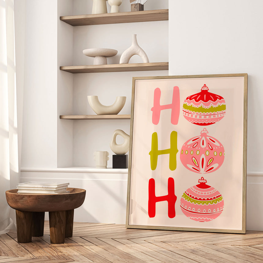 Plakat - Ho Ho Ho - Annick