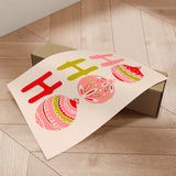 Plakat - Ho Ho Ho - Annick