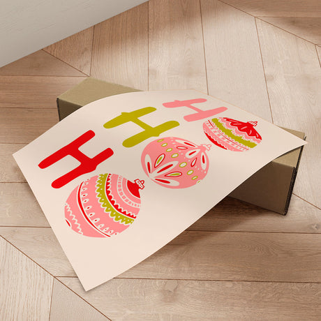 Plakat - Ho Ho Ho - Annick