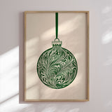 Plakat - Festive Swirls