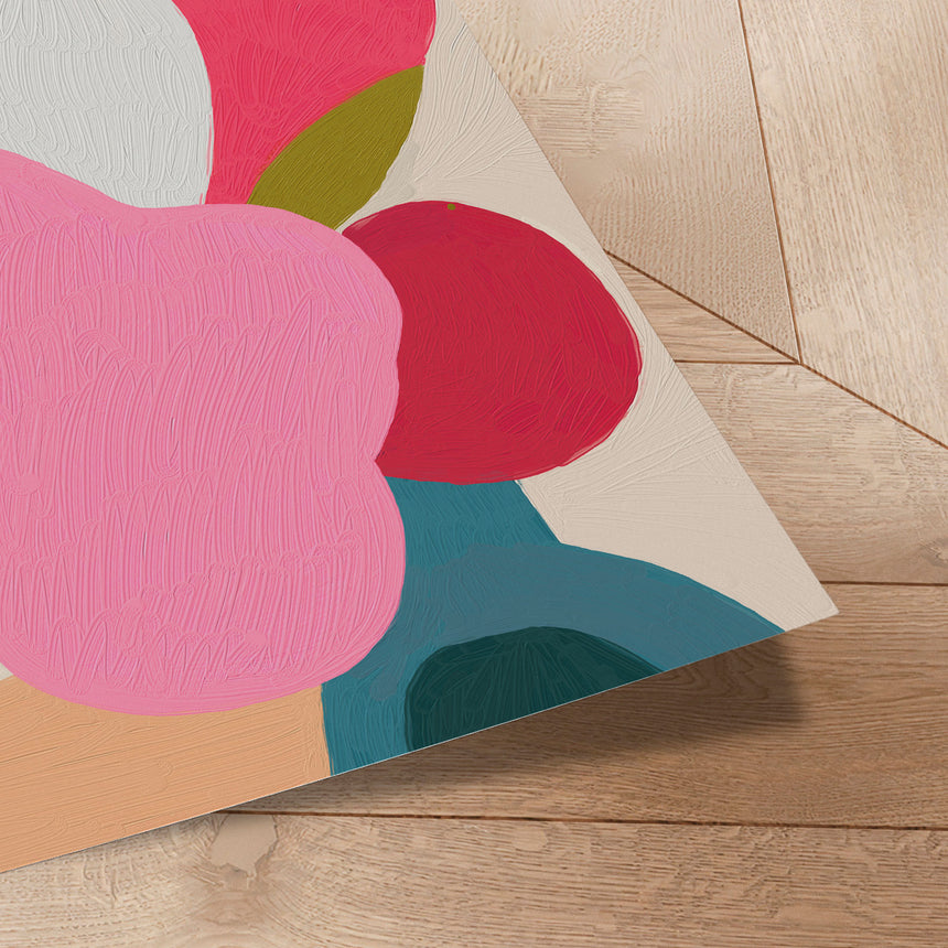 Plakat - Flowers Abstract II - The Printable Studio