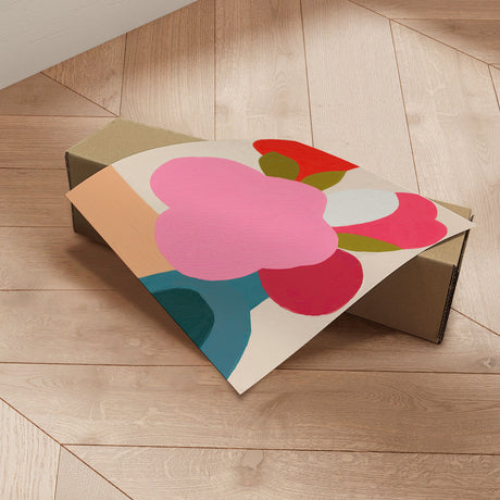 Plakat - Flowers Abstract II - The Printable Studio