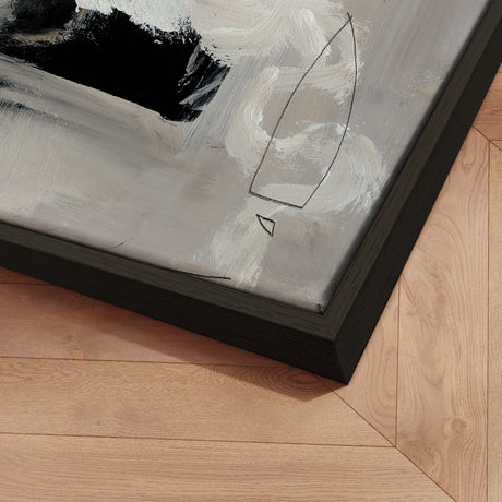 Håndlavet maleri i ramme - Dolomite - Dan Hobday - Mixed media