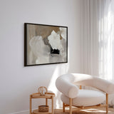 Håndlavet maleri i ramme - Dolomite - Dan Hobday - Mixed media