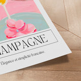 Plakat - Champagne - Ohkimiko