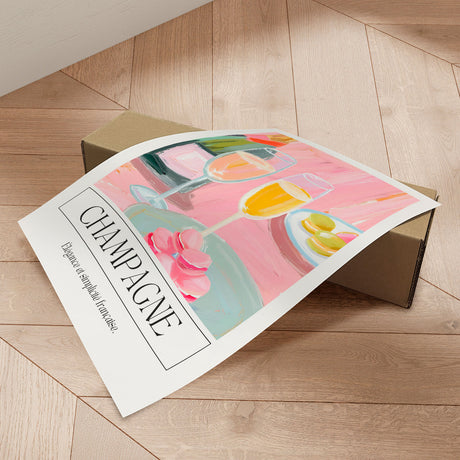 Plakat - Champagne - Ohkimiko