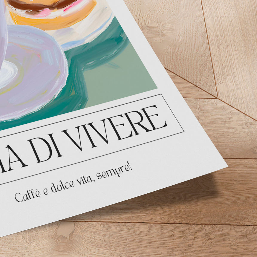 Plakat - Gioia di Vivere - Ohkimiko