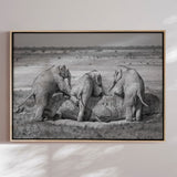 Lærredstryk - Three Guys - Marcel Egger