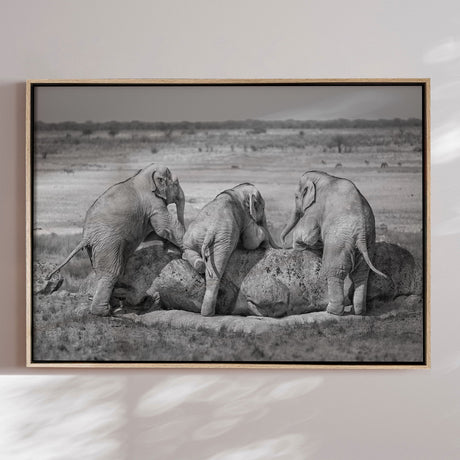 Lærredstryk - Three Guys - Marcel Egger