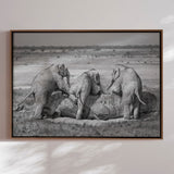 Lærredstryk - Three Guys - Marcel Egger