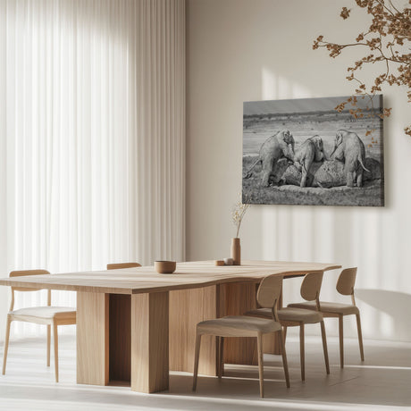 Lærredstryk - Three Guys - Marcel Egger