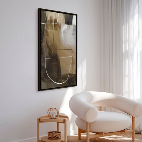 Håndlavet maleri med ramme - Camden - Dan Hobday - Mixed media