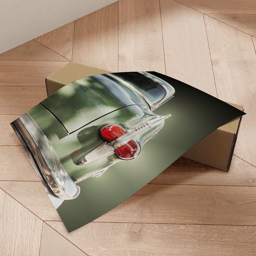 Plakat - Classic Car Taillight - Beate Gube