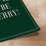 Plakat - Eat, Drink and be Merry - Prints by Ayleen