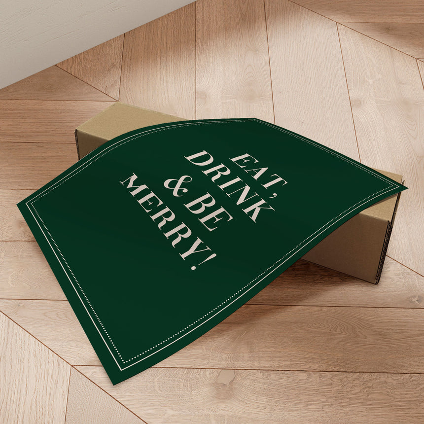 Plakat - Eat, Drink and be Merry - Prints by Ayleen