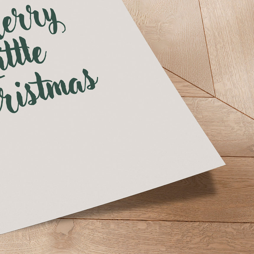 Plakat - A Merry Little Christmas - Prints by Ayleen
