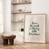 Plakat - A Merry Little Christmas - Prints by Ayleen