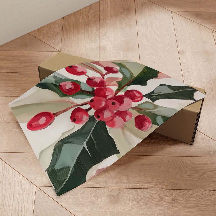 Plakat - Christmas Plants - Melloi Art Prints