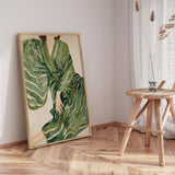 Plakat - Green Kimono Flow - THE MIUUS STUDIO