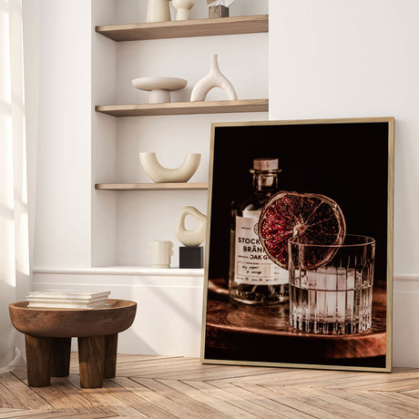 Plakat - Gin and Orange - Manuel Klappacher