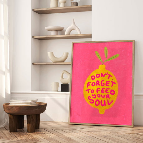 Plakat - Souldfood Lemon - Raissa Oltmanns