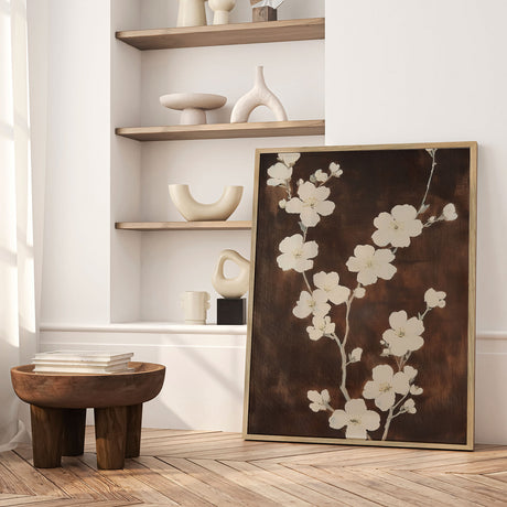 Plakat - White Cherry Blossom - Melloi Art Prints