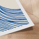 Plakat - Great Blue Wave - Merel Takken
