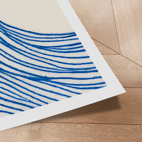 Plakat - Great Blue Wave - Merel Takken
