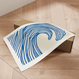 Plakat - Great Blue Wave - Merel Takken