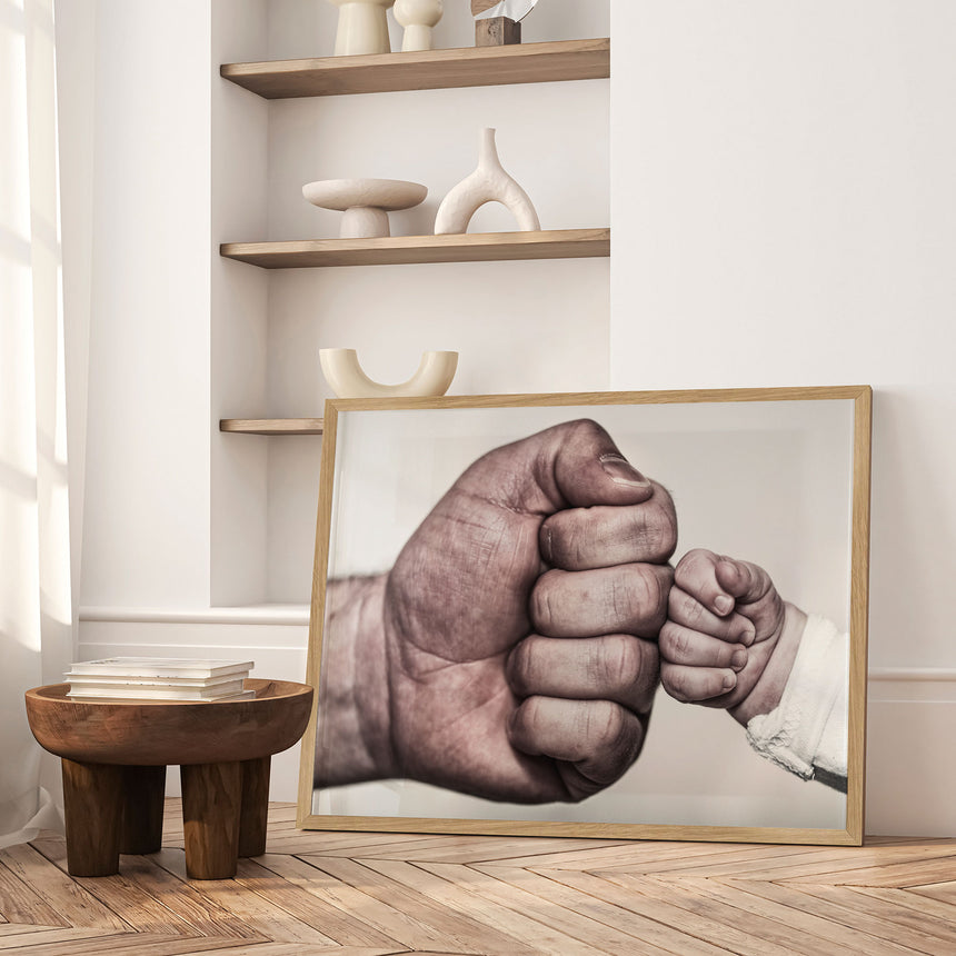 Plakat - Fist Bump Generations - Günter Kleber