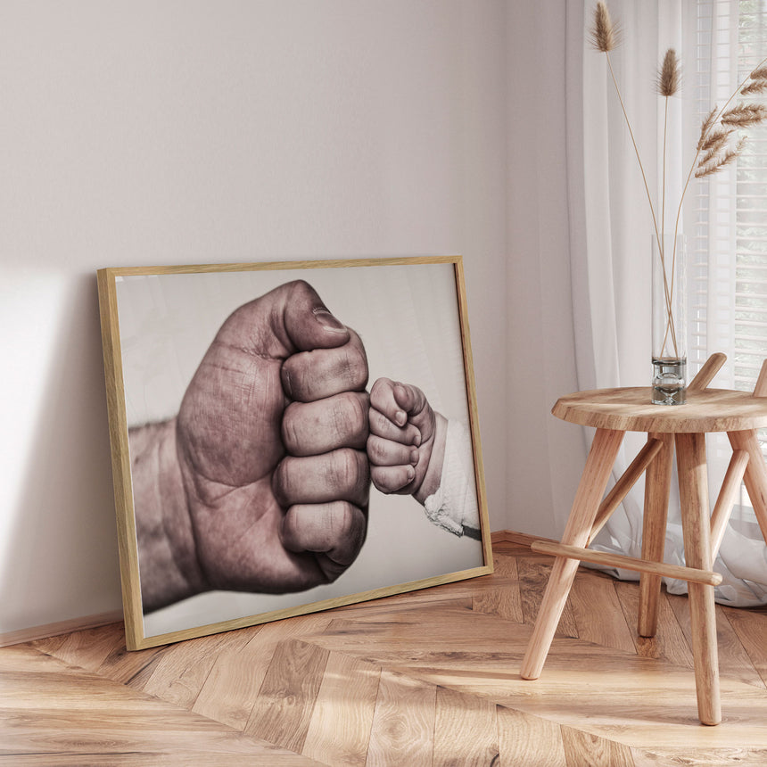 Plakat - Fist Bump Generations - Günter Kleber